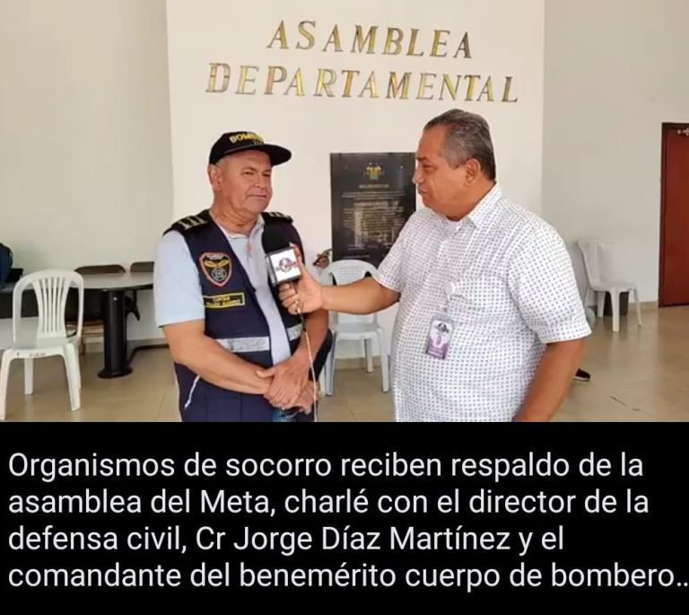 DIPUTADOS DEL META Y CONCEJALES DE VILLAVICENCIO GESTIONAN AMPLIAR RESPALDO A ORGANISMOS DE SOCORRO