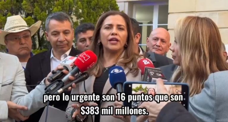 por ahora desmontan toma a plaza de bolivar  ante respuesta de presidente petro a bloque regional