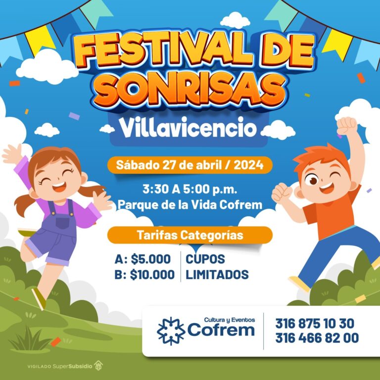 COFREM LLENARÁ DE FELICIDAD A LOS NIÑOS METENSES CON EL FESTIVAL DE SONRISAS