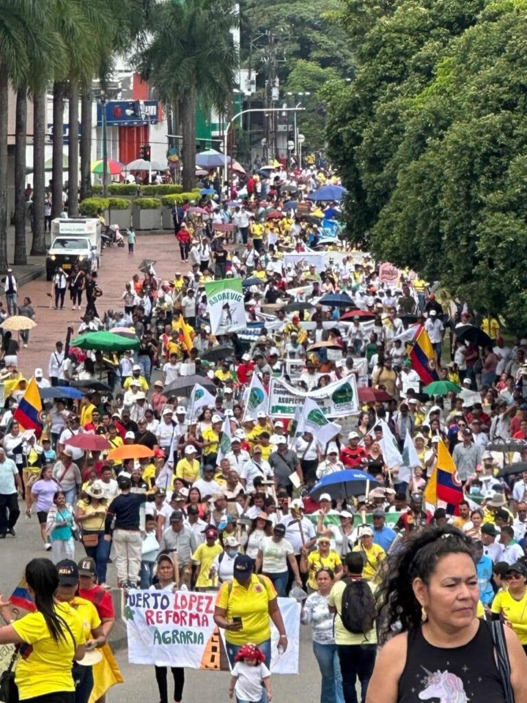 Más de 600 organizaciones campesinas se movilizaron en respaldo de la Reforma Agraria del Gobierno del Cambio