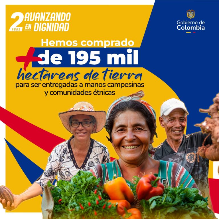 Los dos años de Petro y la Reforma Agraria