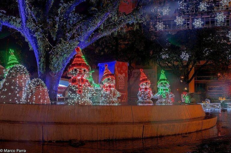 CON ALUMBRADO NAVIDEÑO INSPIRADO EN EL POLO NORTE SE DINAMIZARÁ LA ECONOMÍA DE VILLAVICENCIO