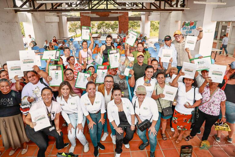 Fuentedeoro, Meta, escenario en el que 106 mujeres campesinas recibieron títulos de propiedad