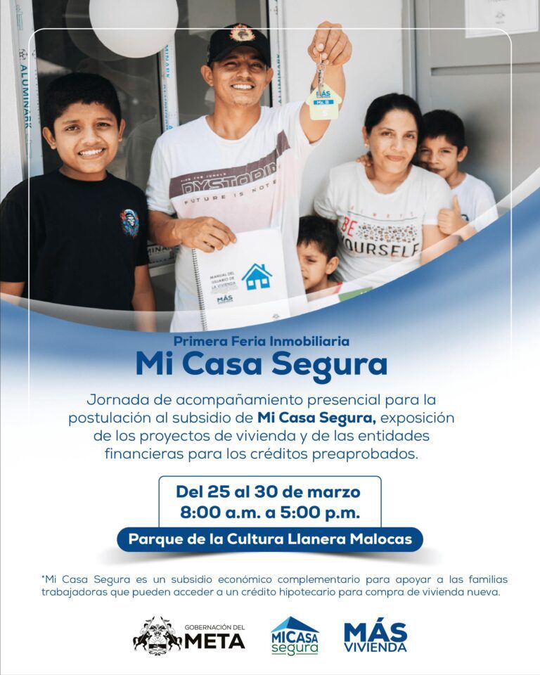 Primera Feria Inmobiliaria ‘Mi Casa Segura’ del 25 al 30 de marzo, en el parque Malocas