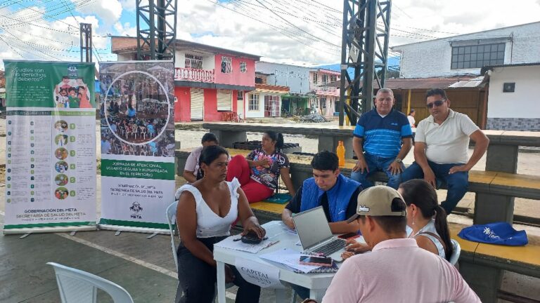 Secretaría de Salud del Meta inició jornadas de atención para resolver peticiones, quejas y reclamos a usuarios de EPS en municipios.