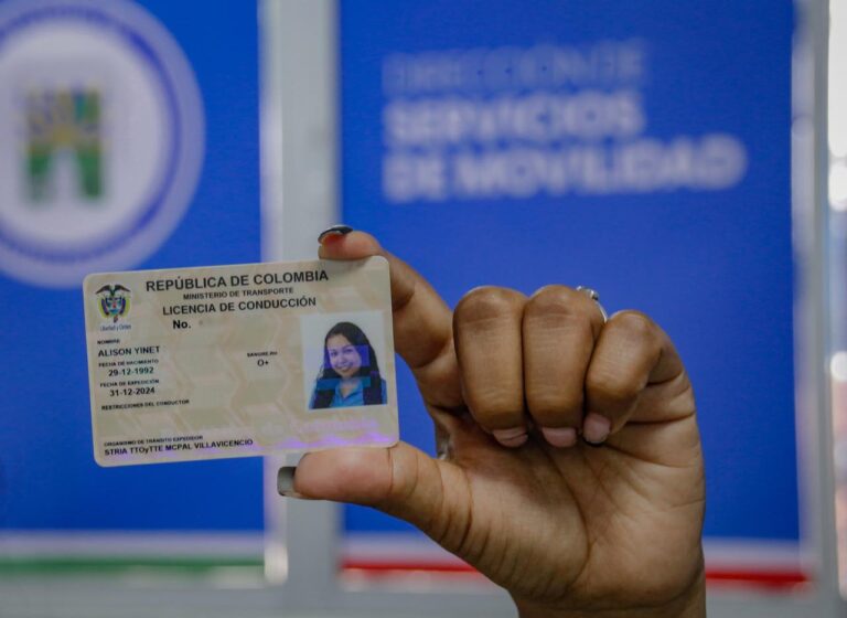 VILLAVICENCIO REGISTRÓ CERCA DE 13.000 TRÁMITES DE LICENCIAS DE CONDUCCIÓN ENTRE ENERO Y ABRIL DE 2025