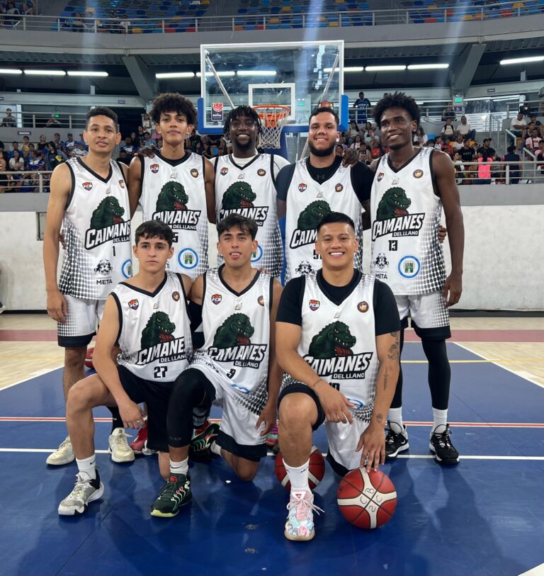 Ante más de 2.000 hinchas, presentan oficialmente el equipo de baloncesto profesional ‘Caimanes del Llano’