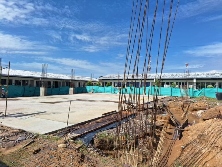 OBRAS EN EL COLEGIO NUESTRA SEÑORA DE LA PAZ DEBERÁN ALCANZAR UN 25 % DE AVANCE A COMIENZOS DE JUNIO