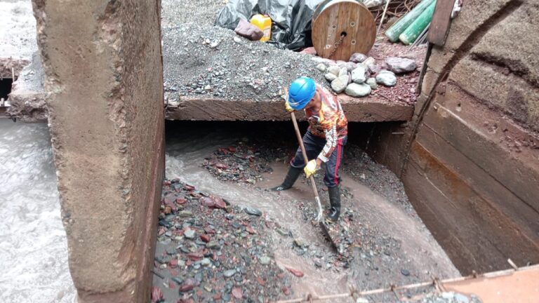 EAAV EXPLICA EL ESTADO ACTUAL DE LA BOCATOMA DE QUEBRADA LA HONDA