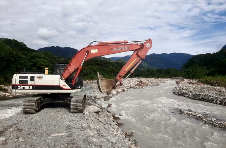 Se logró cerrar el trasvase del río Guamal