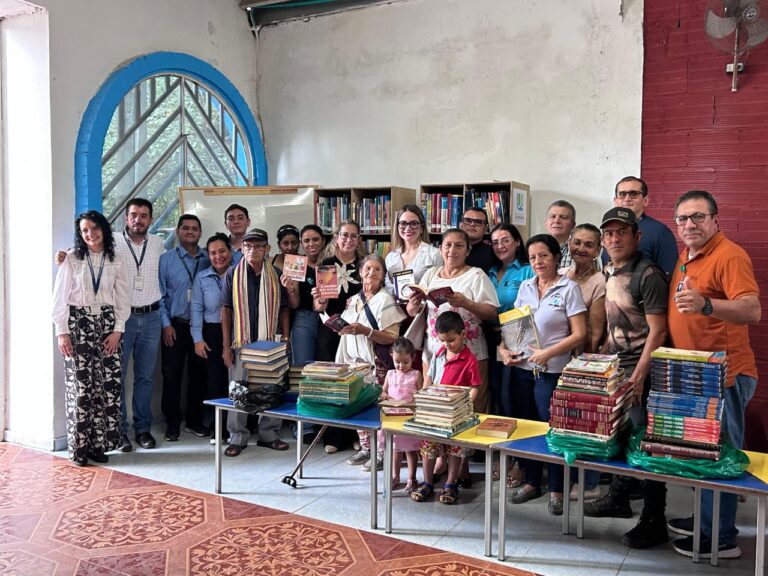La Casa de la Cultura del Meta inauguró la biblioteca comunitaria del barrio Villa Mélida