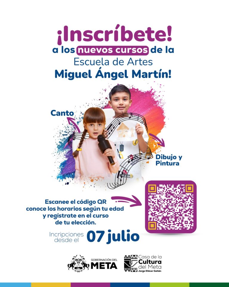 La Escuela de Artes Miguel Ángel Martín habilita inscripciones para nuevos cursos de formación artística en canto, dibujo y pintura