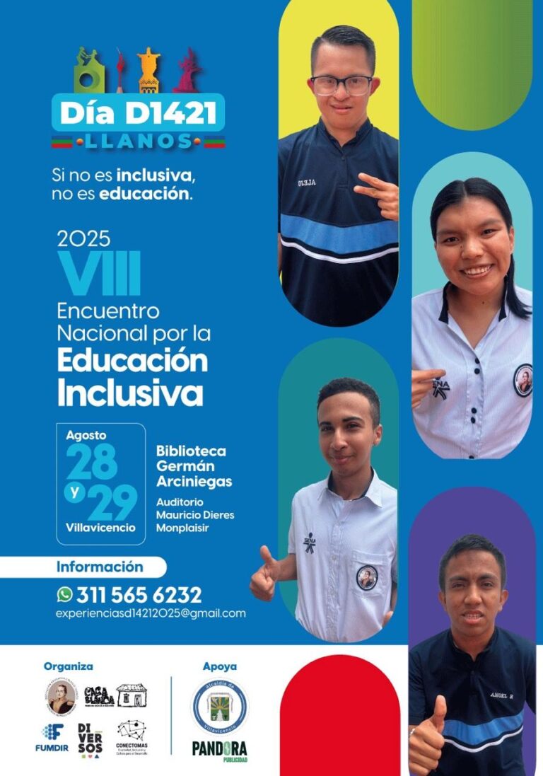 VILLAVICENCIO SERÁ SEDE DEL ENCUENTRO NACIONAL DE EDUCACIÓN INCLUSIVA
