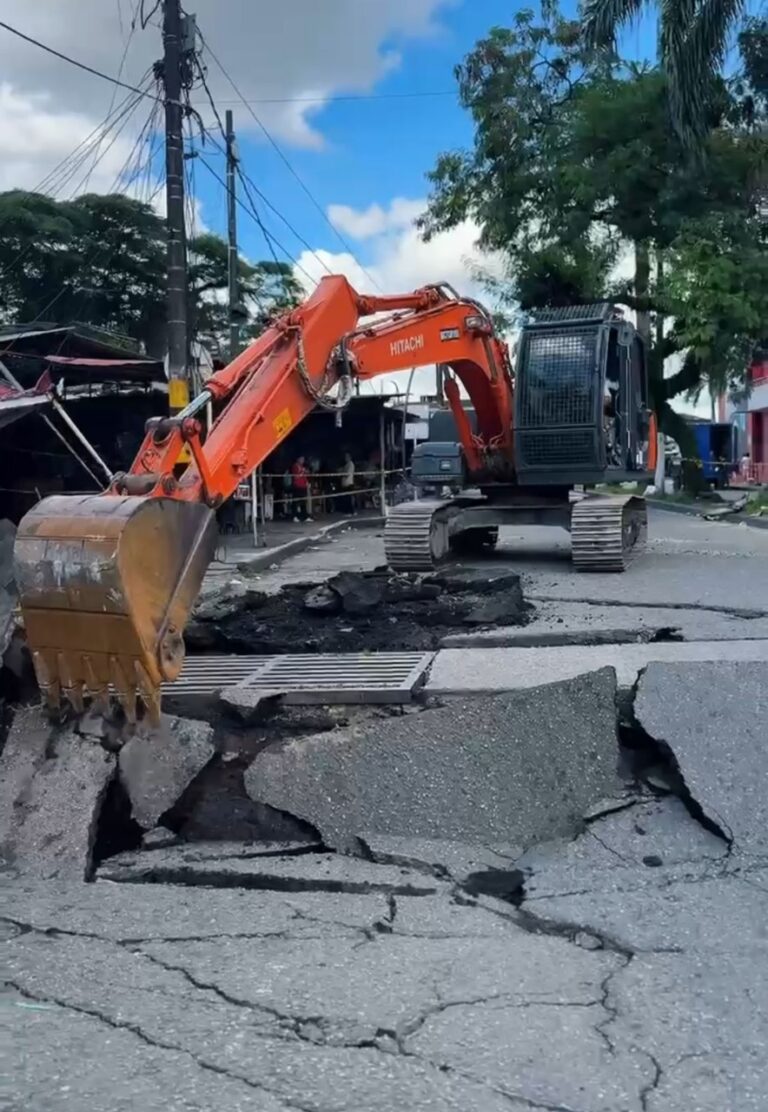 INICIAN LABORES DE RECONSTRUCCIÓN DEL PONTÓN EN EL SECTOR VILLA JULIA
