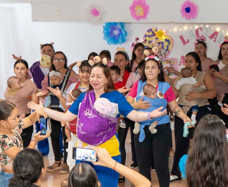 FONIÑEZ COFREM REALIZÓ LA ‘FIESTA DE LA TETA’, ABRIENDO LA ‘SEMANA DE LA LACTANCIA MATERNA’