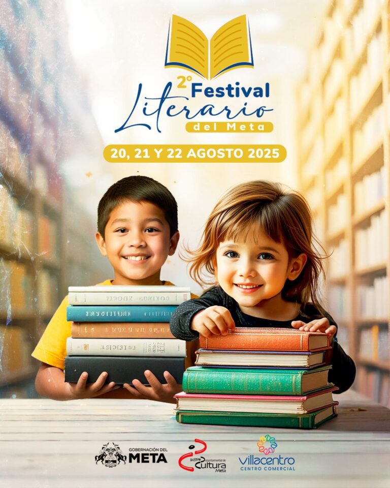 El 2º Festival Literario del Meta llega con tres días de arte, lectura y creatividad