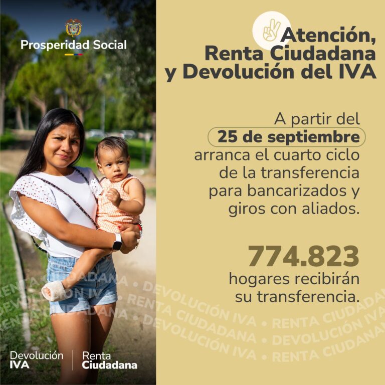 En el Meta, Prosperidad Social inicia nuevo ciclo de transferencias de Renta Ciudadana y Devolución del IVA