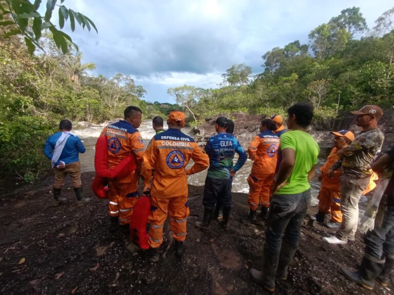 Gobernación del Meta acompaña búsqueda de joven desaparecida en Caño Canoas, La Macarena