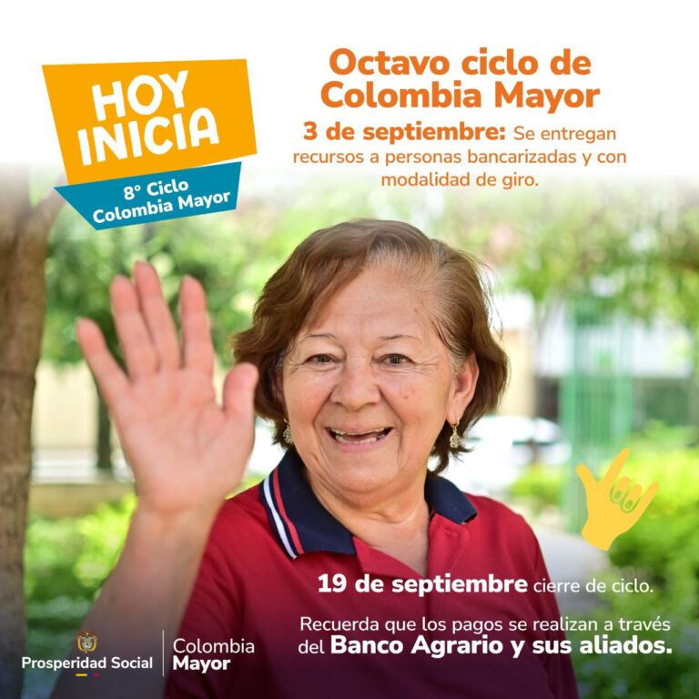En el Meta, Prosperidad Social inicia entrega de recursos del octavo ciclo de Colombia Mayor