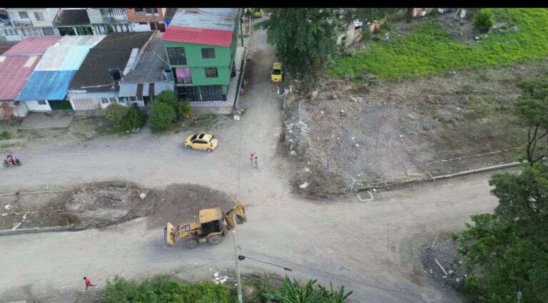 En un 70% avanzan las obras de alcantarillado que ejecuta la Gobernación del Meta en la comuna 4 de Villavicencio