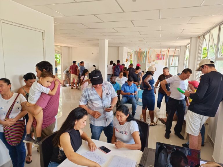 Jornada RESO adelantada en la inspección de Veracruz en Cumaral (meta) benefició a 105 personas