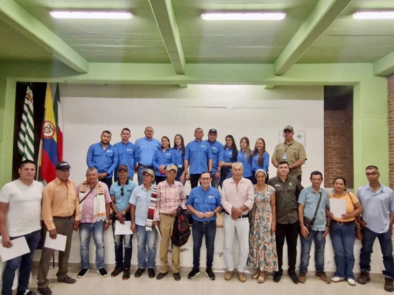 Familias de San Juan de Arama y Mesetas se comprometen con la conservación del agua y los bosques del Meta