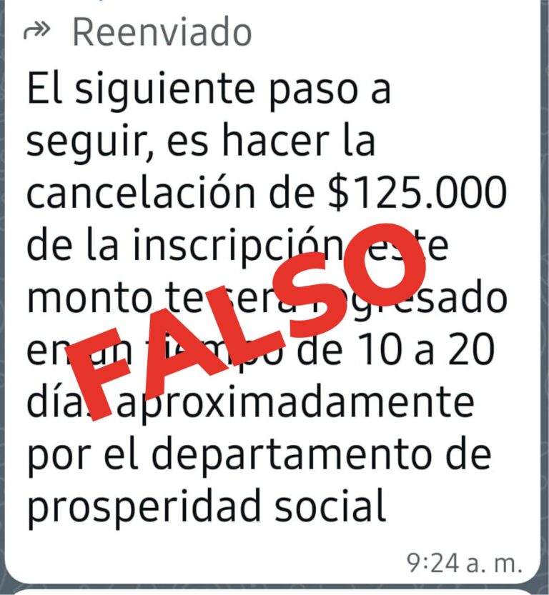 Prosperidad Social alerta a personas mayores y a la ciudadanía sobre modalidad de estafa