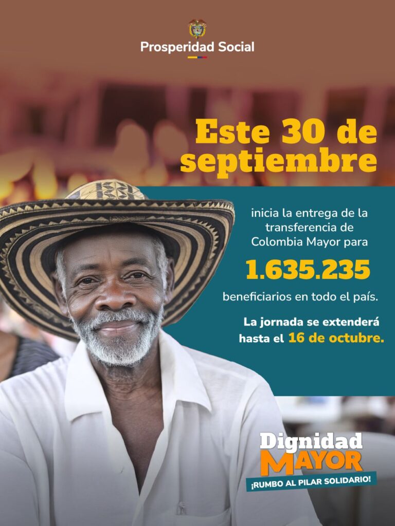 Prosperidad inicia el noveno ciclo de entrega de recursos a 32.048 personas mayores en el Meta