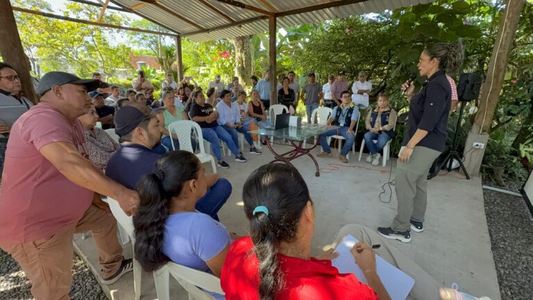 Gobierno del Meta socializa obras de protección sobre la margen derecha del río Guatiquía en Parcelas del Progreso y comunidades aledañas