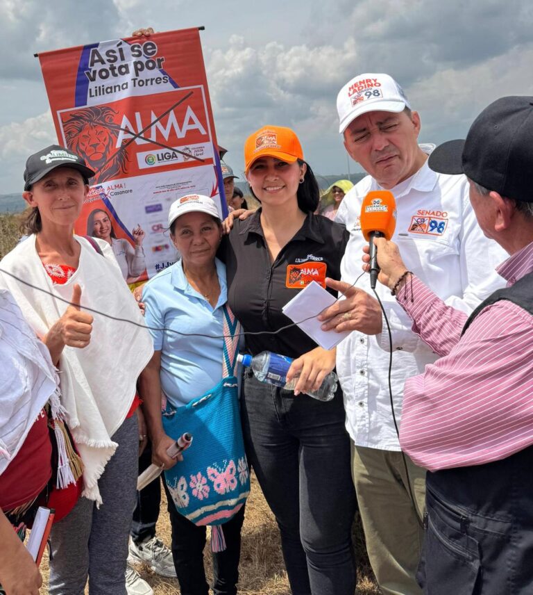 Henry Ladino y Liliana Torres sellan alianza por el bienestar del departamento de Casanare