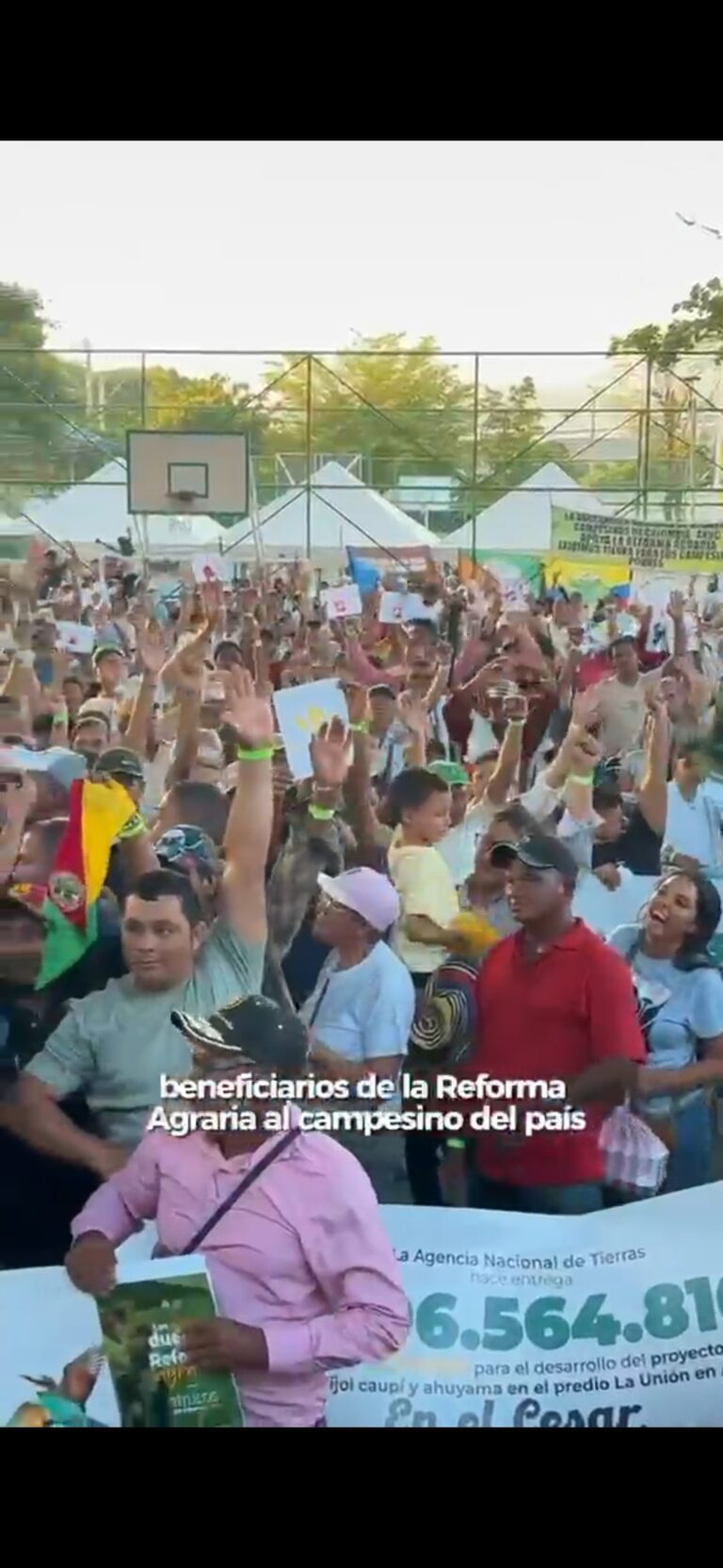 La violencia no puede volver a arrebatarle la tranquilidad al campesinado colombiano.