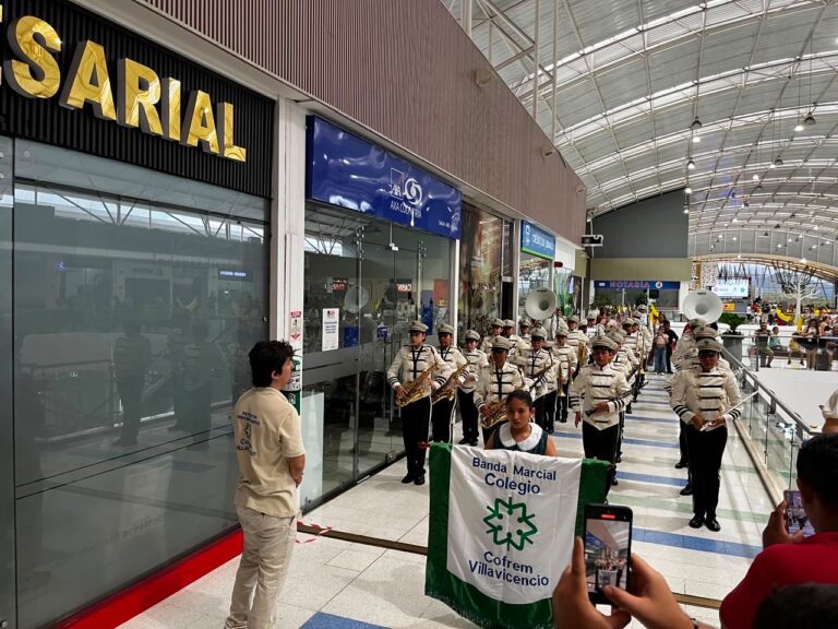 Banda de música del Colegio Cofrem, ganó el Encuentro de Bandas Marciales